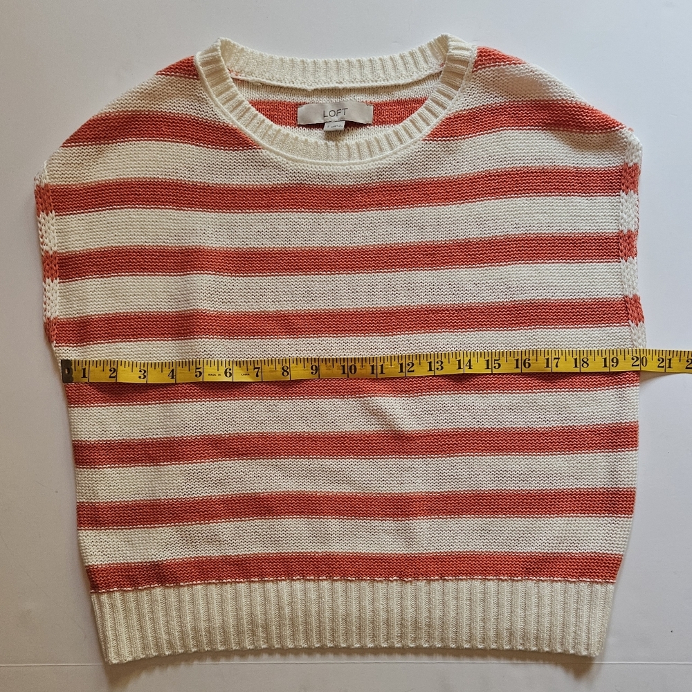 LOFT, knit, sleeveless, sweater vest. Size: S - Picture 4 of 6